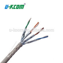 2016 cable de red caliente de la venta 305m / roll cat7, cable de 1000ft cat7, cable del lan de la prueba cat7 de la solapa